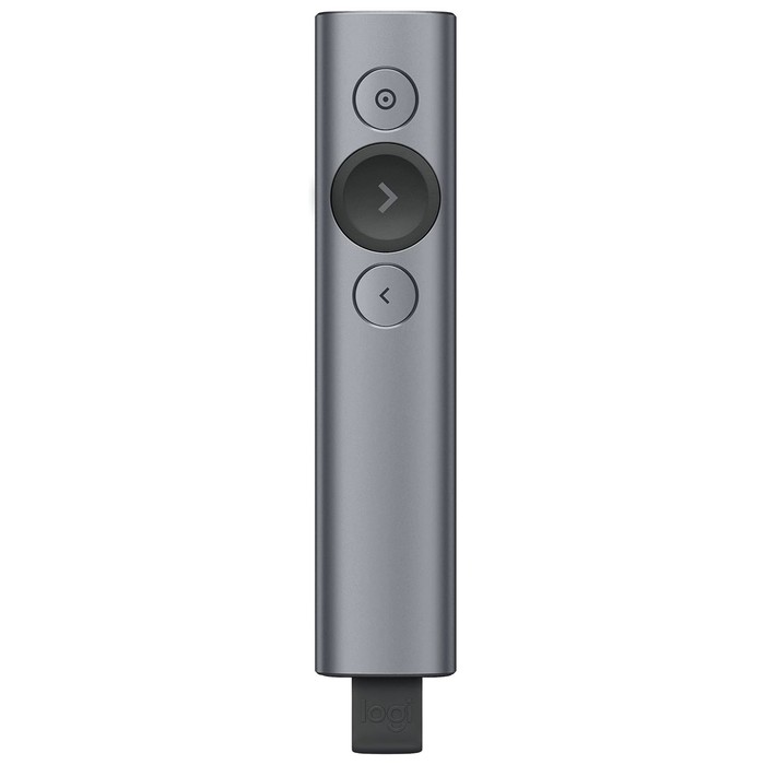 Презентер Logitech Spotlight Radio USB (30м) серый - фото 51670793