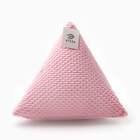 Подушка декоративная «Этель. Треугольник», d=40 см, розовая - Фото 5