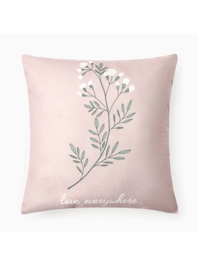 Подушка декоративная «Этель» Love everywhere, 40×40 см, велюр