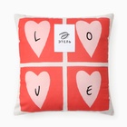 Подушка декоративная «Этель» Love, 40×40 см, велюр - Фото 5