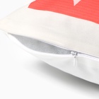 Подушка декоративная «Этель» Love, 40×40 см, велюр - Фото 5