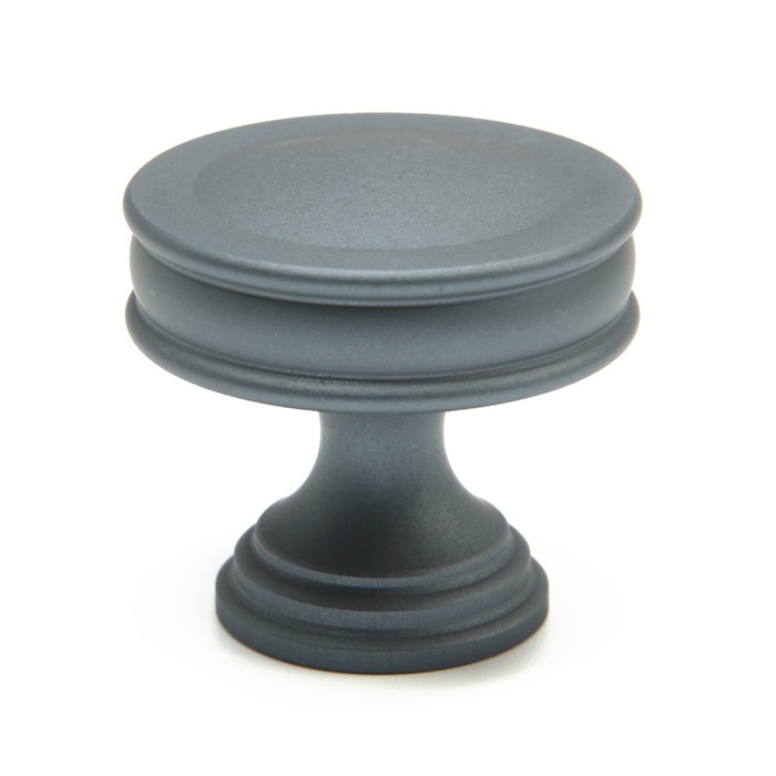 Ручка-кнопка CAPPIO PK324, d=30 мм, цвет графит, 8 шт.