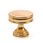 Ручка-кнопка CAPPIO PK324, d=30 мм, цвет золото, 8 шт. - фото 808590025