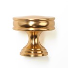 Ручка-кнопка CAPPIO PK324, d=30 мм, цвет золото, 8 шт. - фото 808590028