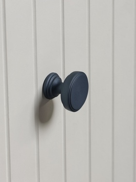 Ручка-кнопка CAPPIO PK322, d=30 мм, цвет графит, 8 шт.