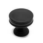 Ручка-кнопка CAPPIO PK324, d=30 мм, цвет черный, 8 шт. - Фото 3