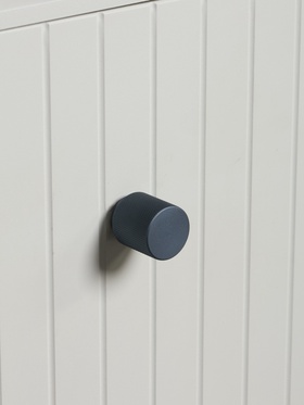 Ручка-кнопка CAPPIO PK330, d=30 мм, цвет графит, 8 шт.