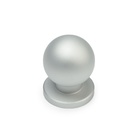 Ручка-кнопка CAPPIO RK146, d=20 мм, цвет матовый хром, 8 шт. 10788271 - фото 13194932