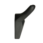Крючок мебельный CAPPIO HORN, двухрожковый, цвет черный, 3 шт. - фото 809639620