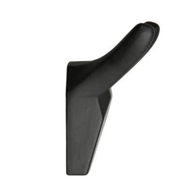 Крючок мебельный CAPPIO HORN, двухрожковый, цвет черный, 3 шт.