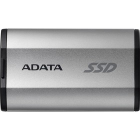 Накопитель SSD A-Data USB-C 500GB SD810-500G-CSG SD810 1.8" серый