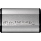 Накопитель SSD A-Data, USB-C, 500 ГБ, SD810-500G-CSG, SD810, 1.8", серый - Фото 2