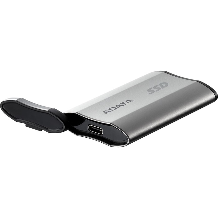 Накопитель SSD A-Data USB-C 500GB SD810-500G-CSG SD810 1.8" серый - фото 51671852