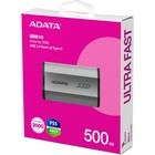Накопитель SSD A-Data, USB-C, 500 ГБ, SD810-500G-CSG, SD810, 1.8", серый - Фото 6