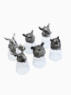 УЦЕНКА Подарочный набор рюмок-перевёртышей «Настоящему мужчине», на 6 персон, рюмка 50 мл - Фото 4