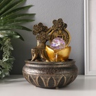 Фонтан настольный с подсветкой «Денежное дерево. Богатство», 16×16×20 см - Фото 2