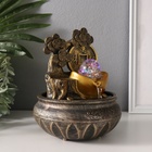 Фонтан настольный с подсветкой «Денежное дерево. Богатство», 16×16×20 см - Фото 3