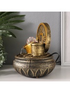Фонтан настольный с подсветкой «Монета. Богатство», 16×16×20 см - Фото 8