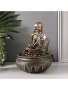 Фонтан настольный с подсветкой «Хотей. Благополучие», от сети, 16×16×22 см - Фото 7