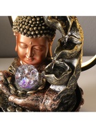 Фонтан настольный с подсветкой «Будда - поток сознания», от сети, 25×20×34 см 10692322