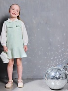 Сарафан для девочки, MINAKU :Party Dress, цвет зеленый, рост 104 см - фото 27321980