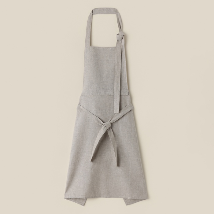 Фартук кухонный женский на завязках SL HOME Heavenly, 74×120 см, 100% лён, 200 г/м² - Фото 1