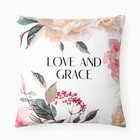 Подушка декоративная «Этель» Love and grace, 40×40 см, велюр - Фото 2