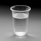 Одноразовая посуда: Набор стаканов одноразовых пластиковых прозрачных 200 мл 100 штук - фото 26180534