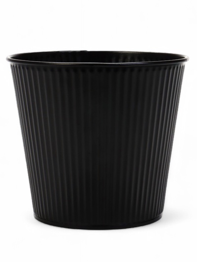 Декоративное кашпо «Ведёрко Килли», 14×14×13 см, металлическое, чёрное