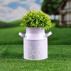 Кашпо - ваза «Ландыши», 11.5×11.5×15.5 см, лавандовое - Фото 1