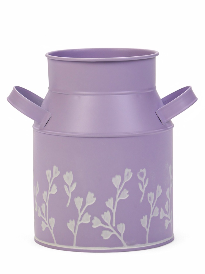 Кашпо - ваза «Ландыши», 11.5×11.5×15.5 см, лавандовое - Фото 1