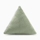 Подушка декоративная «Этель. Треугольник», d=40 см, зелёная - Фото 2