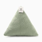 Подушка декоративная «Этель. Треугольник», d=40 см, зелёная - Фото 5