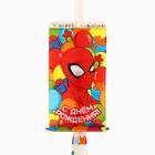 Свеча в торт сюрприз, с открыткой, Человек-паук - Фото 4