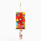 Свеча в торт сюрприз, с открыткой, Человек-паук - Фото 5