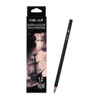 Карандаш художественный Calligrata TOP, чернографитный, 10B, шестигранный - Фото 2