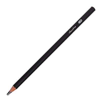 Карандаш художественный Calligrata TOP, чернографитный, 12B, шестигранный