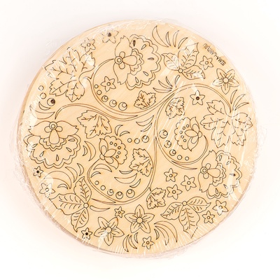 Заготовки для творчества. Роспись по дереву «Русские узоры», хохлома, 5 шт