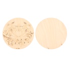 Заготовки для творчества. Роспись по дереву «Русские узоры», гжель, 5 шт. - Фото 4