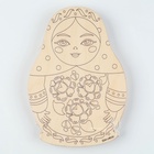 Заготовки для творчества. Роспись по дереву «Матрешки», 5 шт. - Фото 4