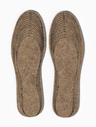 Стельки для обуви, утеплённые, универсальные, р-р RU до 46 (р-р Пр-ля до 47), 29 см, пара, коричневые - Фото 3