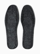 Стельки для обуви, утеплённые, универсальные, р-р RU до 46 (р-р Пр-ля до 47), 29 см, пара, серые - Фото 3