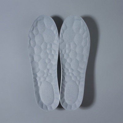 Стельки для обуви, амортизирующие, р-р RU до 46 (р-р Пр-ля до 46), 29 см, пара, серые