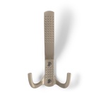 Крючок мебельный ТУНДРА TKT001, трехрожковый, сатиновый никель - Фото 10