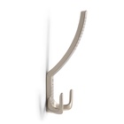 Крючок мебельный ТУНДРА TKT001, трехрожковый, сатиновый никель - Фото 8