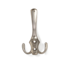 Крючок мебельный ТУНДРА TKT004, трехрожковый, сатиновый никель - Фото 6