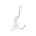 Крючок мебельный ТУНДРА TKT003 LIGHT, трехрожковый, белый - Фото 2