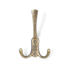 Крючок мебельный ТУНДРА TKT003 LIGHT, трехрожковый, бронза - Фото 4