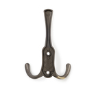 Крючок мебельный ТУНДРА TKT003 LIGHT, трехрожковый, бронза - Фото 5