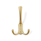 Крючок мебельный ТУНДРА TKT003 LIGHT, трехрожковый, матовое золото - Фото 4